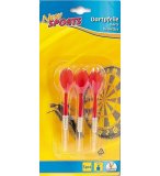BLISTER DE 3 FLECHETTES EN PLASTIQUE - JEU DE FLECHETTES - PLEIN AIR