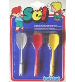 BLISTER DE 3 FLECHETTES POUR CIBLE DE SECURITE - BERCHET - JEU DE FLECHETTES - PLEIN AIR
