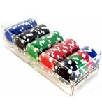 BOITE DE 100 JETONS MILLENIUM POKER - JEU DE CASINO