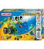 BULLDOZER MECCANO BUILD AND PLAY - 3 MODELES - TRACTEUR - JEU DE CONSTRUCTION - 733120