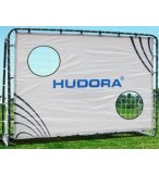 BUT DE FOOTBALL EN METAL AVEC CIBLE DE TIR - 213 x 76 x 152 CM - HUDORA - SPORT PLEIN AIR