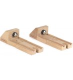 BUTOIRS D'ARRET TRAIN EN BOIS - RAILS CIRCUIT TRAIN - BEEBOO - JOUET EN BOIS