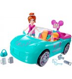 CABRIOLET TENDANCE POLLY POCKET - MATTEL - V3237 - POUPEE