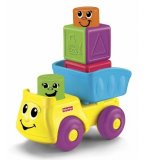 CAMION BENNE RIGOLO BLOCS - FISHER PRICE - P9785 - JOUET A EMPILER