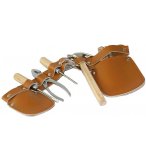 CEINTURE A OUTILS EN CUIR 6 PIECES - JOUET BRICOLAGE