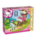 CHARIOT ET CHEVAL HELLO KITTY PRINCESSE - UNICO PLUS - 8678 - JEU DE CONSTRUCTION