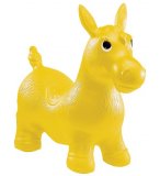 CHEVAL SAUTEUR JAUNE HOP HOP PONEY - BALLON SAUTEUR - JEU PLEIN AIR