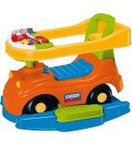 CHICCO - PORTEUR AUTO 4 EN 1 COLORS - JOUET PREMIER AGE - PORTEUR BEBE