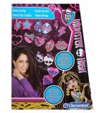 CLIPS D'OREILLES A DECORER MONSTER HIGH - JEU CREATIF BIJOUX - CLEMENTONI - 15912
