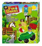 COFFRET FUN BRICKS FERME DES ANIMAUX - JEU DE CONSTRUCTION AVEC PICOTS - 1627