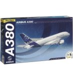 COFFRET PRESTIGE MAQUETTE AVION AIRBUS A380 - ECHELLE 1/125 - HELLER - 52904