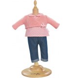 COROLLE - J4592 - HABIT 36/38 CM - ROBE FLEURS - ACCESSOIRE POUPEE - MISS COROLLE (41)