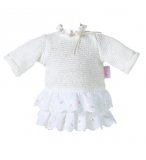 COROLLE - K7084 - HABIT 36/38 CM - ROBE BLANCHE - ACCESSOIRE POUPEE - MISS COROLLE (43)