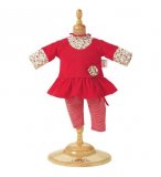 COROLLE - M2306 - HABIT 42 CM - ENSEMBLE ROBE ROUGE - ACCESSOIRE POUPEE - MISS COROLLE (36)
