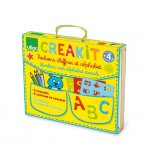 CREAKIT ABC POCHOIRS CHIFFRES ET LETTRES - VILAC - 8218 - LOISIRS CREATIFS