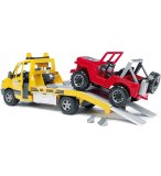 DEPANNEUSE MERCEDES BENZ SPRINTER + VEHICULE TOUT TERRAIN - BRUDER - 02535 - VEHICULE DE JEU