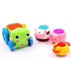 EMPILO VEHICULE TRACTEUR - FISHER PRICE - K7374 - JOUET A EMPILER