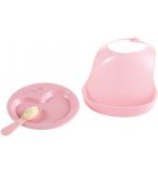 ENSEMBLE BAVOIR ET COUVERTS - COROLLE - R7291 - NURSERY
