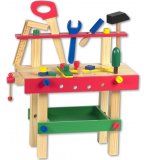 ETABLI EN BOIS AVEC ACCESSOIRES