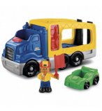 FISHER-PRICE - CAMION DE COURSE - LITTLE PEOPLE - JOUET PREMIER AGE - N0716
