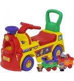 FISHER PRICE - PORTEUR / POUSSEUR LITTLEPEOPLE ET ENSEMBLE DE JEU TRAIN DU CIRQUE - JOUET PREMIER AGE