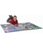 GRAND TAPIS DE JEU 100 x 140 CM + VOITURE + ACCESSOIRES - MAJORETTE - 213315981