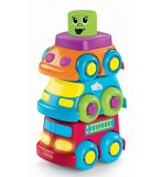 GRANDS VEHICULES RIGOLO BLOCS - FISHER PRICE - R8893 - JOUET A EMPILER