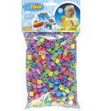 HAMA - 8471 - LOISIRS CREATIFS - PERLES - SACHET DE 500 PERLES PASTEL MAXI