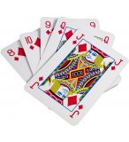 JEU DE 54 CARTES GEANTES - PLEIN AIR - JEU DE CARTES GRAND FORMAT