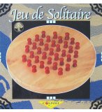 JEU DE SOLITAIRE EN BOIS - COUVAT - JEU DE STRATEGIE