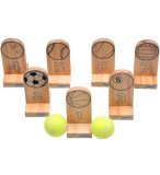 JEU FOOT GOLF EN BOIS - JEU DE LANCER EXTERIEUR