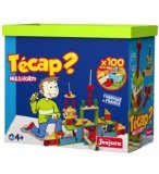 JEU JURA - BARIL TECAP MULTIFORM 100 PIECES EN BOIS - JEU DE CONSTRUCTION - JOUET EN BOIS