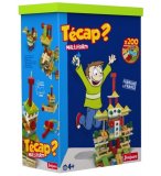 JEUJURA - BARIL TECAP MULTIFORM 200 PIECES EN BOIS - JEU DE CONSTRUCTION - JOUET EN BOIS