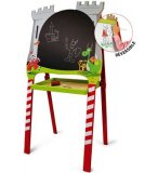 JEUJURA - GRAND TABLEAU CREATIF EN BOIS CHEVALIER & DRAGON - JEU EDUCATIF