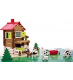 JEUJURA - LE CHALET DE HEIDI 175 PIECES - JOUET EN BOIS