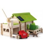 JEUJURA - LE CHALET ECOLOGIQUE 145 PIECES - JOUET EN BOIS