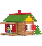 JEUJURA - MON CHALET EN BOIS 100 PIECES - JOUET EN BOIS