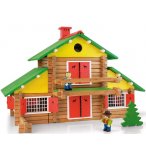 JEUJURA - MON CHALET EN BOIS 240 PIECES - JOUET EN BOIS