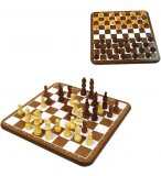 JEUX D'ECHECS ET DE DAMES EN BOIS - JEUX DE STRATEGIE