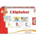 L'ALPHABET - EDUCA - 14784 - JEU EDUCATIF APPRENTISSAGE LETTRES