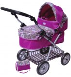 LANDAU A FLEURS - CALINOU - ACCESSOIRE POUPEE