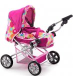 LANDAU COMBI POUSSETTE PICCOLINA CHIC 2000 A POIS POUPEE - BAYER - ACCESSOIRE POUPON
