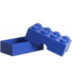 LEGO BOITE A GOUTER 8 PLOTS BLEUE - BRIQUE DE RANGEMENT LEGO
