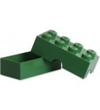 LEGO BOITE A GOUTER 8 PLOTS VERTE - BRIQUE DE RANGEMENT LEGO