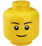 LEGO BOITE DE RANGEMENT TETE DE GARCON - TAILLE L - BRIQUE LEGO