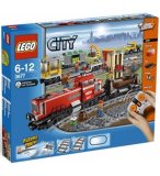 LEGO CITY EXCLUSIVITE 3677 LE TRAIN DE MARCHANDISES ROUGE