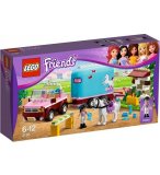 LEGO FRIENDS 3186 LA REMORQUE A CHEVAUX D'EMMA