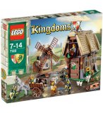 LEGO KINGDOMS 7189 L'ATTAQUE DU VILLAGE DU MOULIN