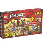 LEGO NINJAGO EXCLUSIVITE 66383 SUPER PACK 3 EN 1
