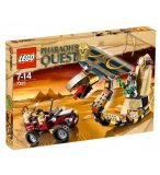 LEGO PHARAOH'S QUEST 7325 LA STATUE MAUDITE DU COBRA